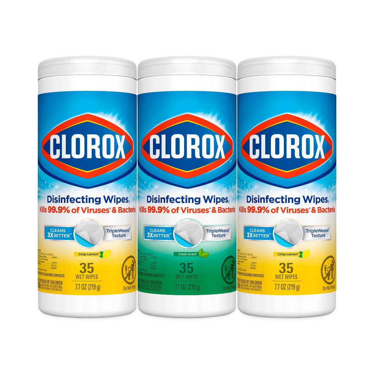 Paquete económico de Clorox x3